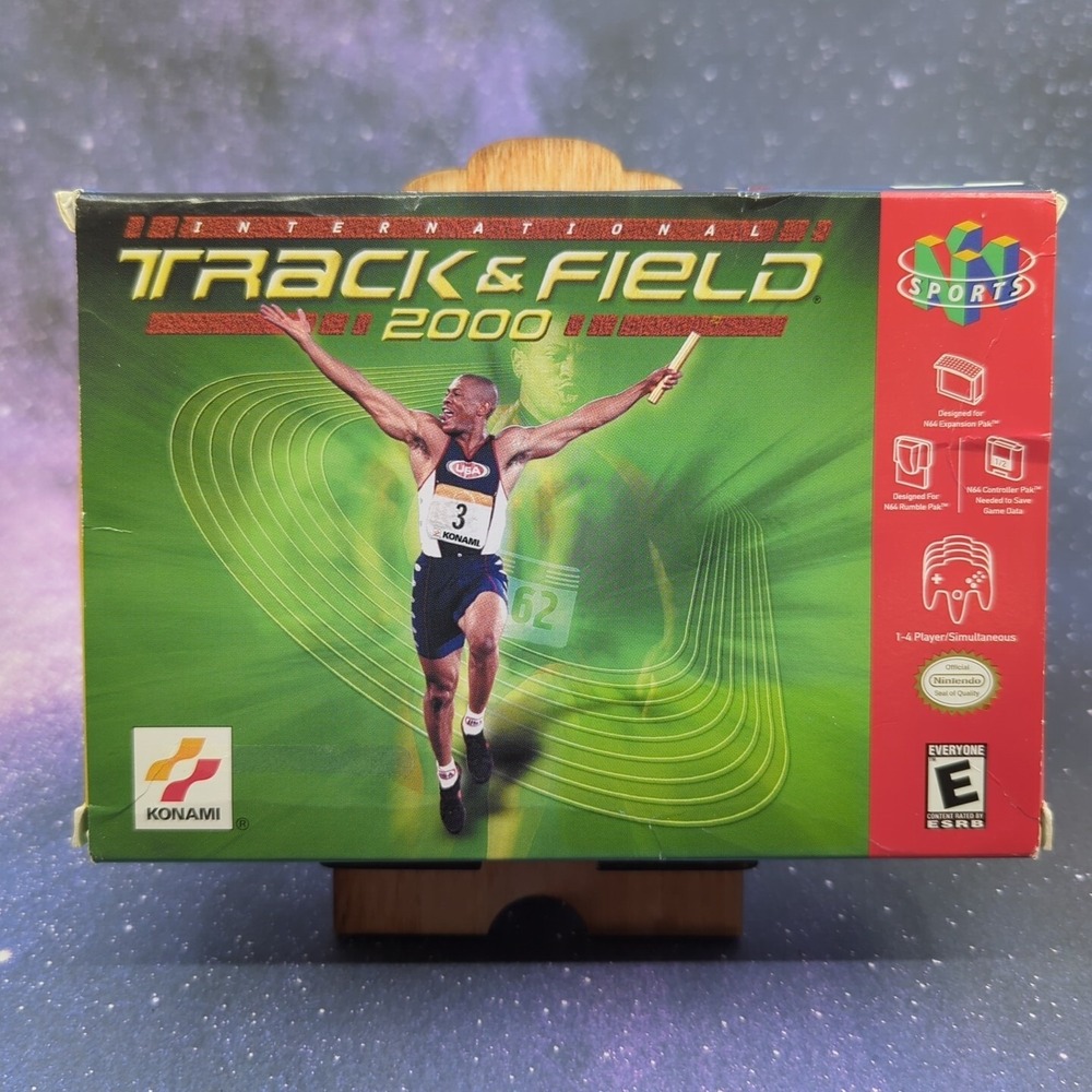 International Track & Field 2000 (Nintendo 64 N64, 2000) No Manual - Blockbuster - Picture 4 of 16